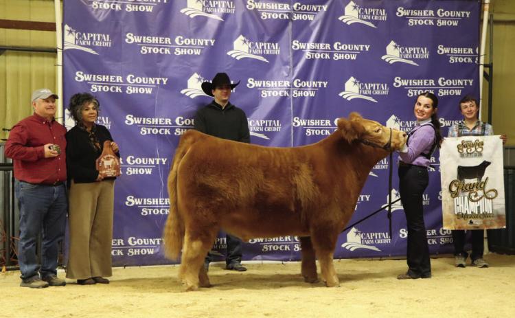Grand Champion Steer - Addilyn Reed Courtesy Photo by Avary Wesley