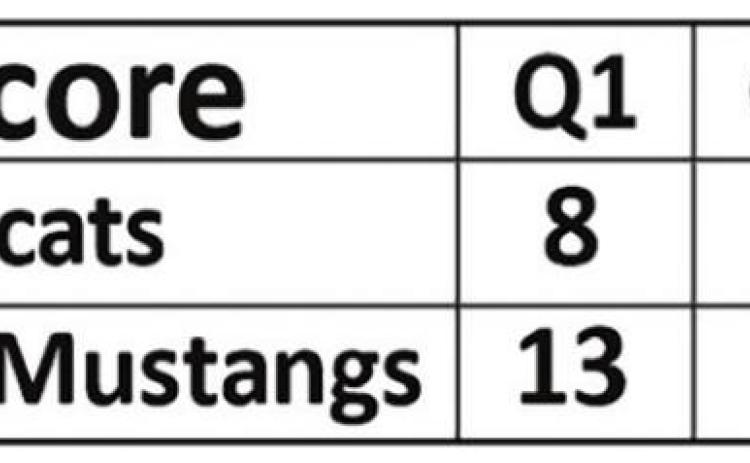 Bobcats fall to Mustangs in Quarterfinals