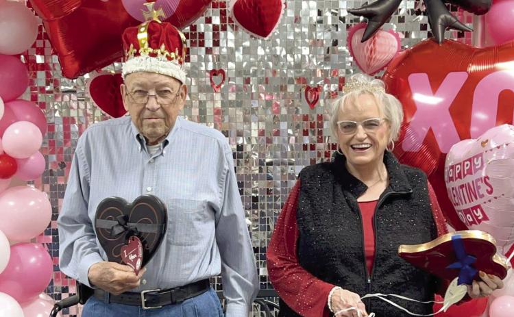 Phil Shook and Sammie Schumacher were named Hereford Senior Citizens Association 2026 King and Queen last week.