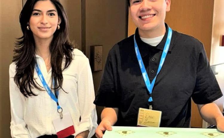 Dimmitt FCCLA Emily Aguirre, and Drew Garcia placed first with their Repurpose and Redesign Level 3 project at the Region 1 Leadership Conference in Lubbock on March 6-8.
