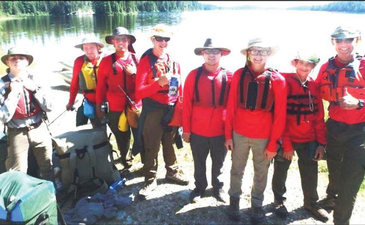 Scouts from Nazareth Troop #265 and Oklahoma Troop #206 prepare to set off on the first day of their wilderness canoe adventure in Canada.Naz crew members included Aiden Chea, Pierce Wilhelm, Jesse Acker and scout leader Brent Wilhelm.