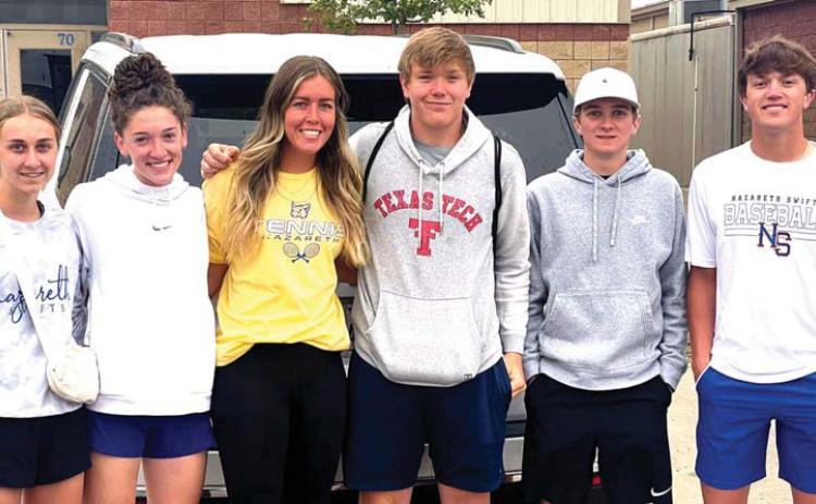 Naz tennis competes at state