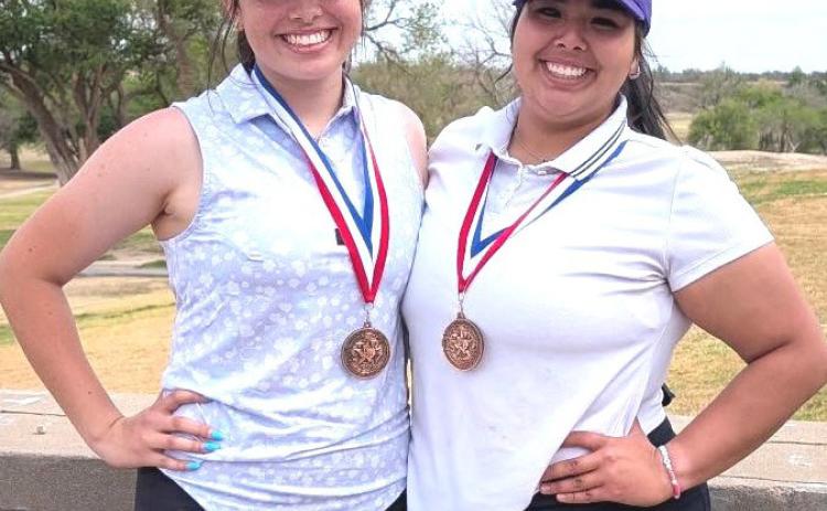 DHS golfers Alexis Quiroz and Bray Chavira District medalists will advance to the Regional tournament.