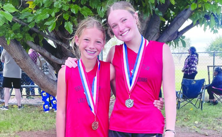 FEJH Lady Cougars competed in the district cross country meet and did great! Rylee Zybach-4th place. Adalyn McCarter-2nd place