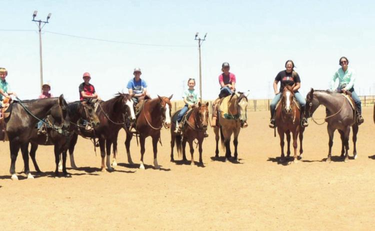 Youth from around the Panhandle participated in the Castro County 4-H Horsemanship Clinic this past Tuesday.