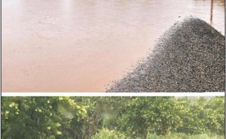 Flash flooding hit Palo Duro Canyon State Park on Monday as staff members attempted to get them to higher ground. Some cars were trapped in water gaps on the main road and one car was reported to be washed away after driving into high water. Photo courtesy of TPWD/Palo Duro Canyon State Park