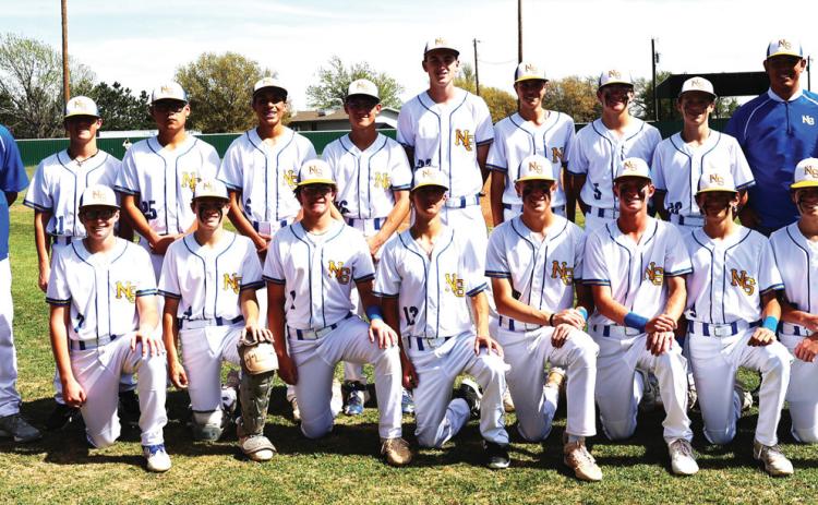 Nazareth Swifts Baseball: (front row) Pierce Wilhelm, Lincoln Pohlmeier, Will Young, Iziah Guerrero, Jack Welps, Reid Backus, Tripp Ethridge, Breck Proctor, (back row) Coach Eric Schilling, Fletcher Schacher, Aiden Chea, Blaise Snead, Alejandro Guerrero, Zac Huseman, Dayne Schulte, Zane Schulte, Cameron Pohlmeier, Jesse Acker and Coach Tyler Goodwin.