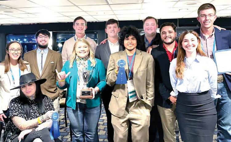 West Texas A&amp;M Agronomy Club is the first from a Division II school to be named National Club of the Year with team members from Amarillo, Jenks (OK), Lubbock, Booker, Groom, Hico, Moriarty (NM), Dalhart, Perryton and Nazareth.