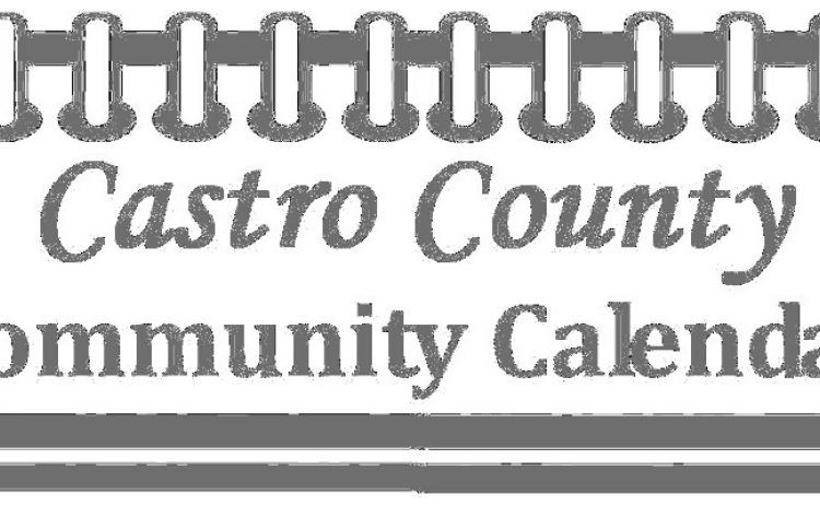 Castro County Community Calendar
