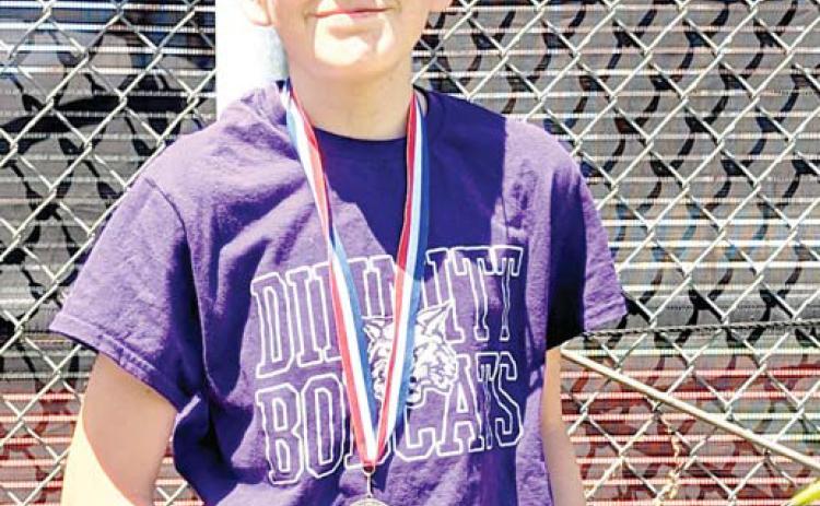 DMS Boys Singles player Luis Perez placed second at the Muleshoe tennis tournament.