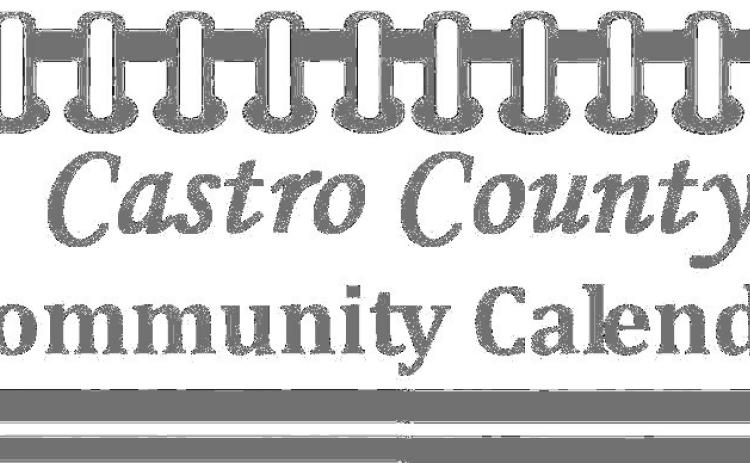 Castro County Community Calendar