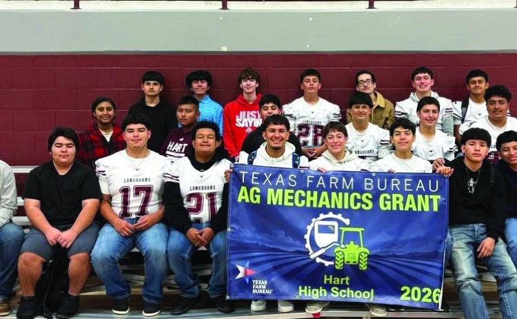 Hart ISD Awarded $2,500 Texas Farm Bureau Ag Mechanics Grant