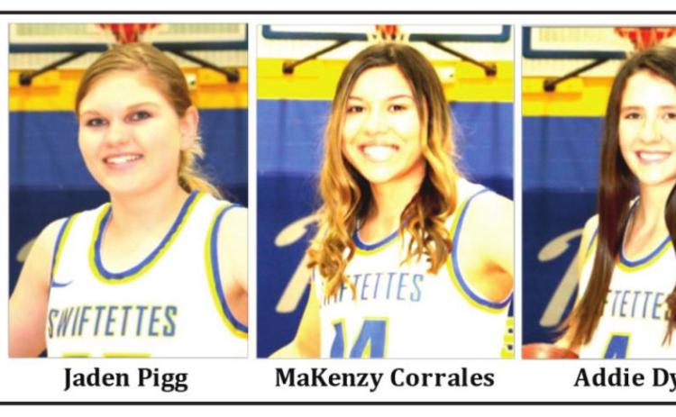Swiftettes pound Lady Eagles