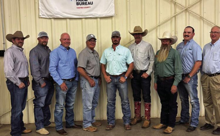Jason Wooten-President, Dennis Underwood, Codi Cleavinger, Norman Gerber, Carson Drennan, Coby Summers, Matt Gfeller, Mason Kleman and Jason Cantrell-Agency Manager.