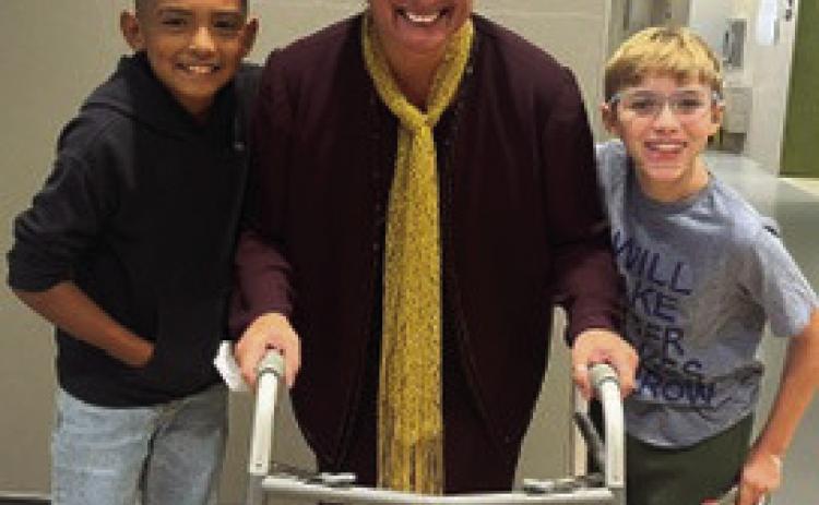 Richardson Elementary in Dimmitt recently held grandparents day.