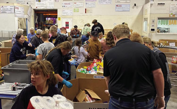 4-H LENDS A HELPING HAND