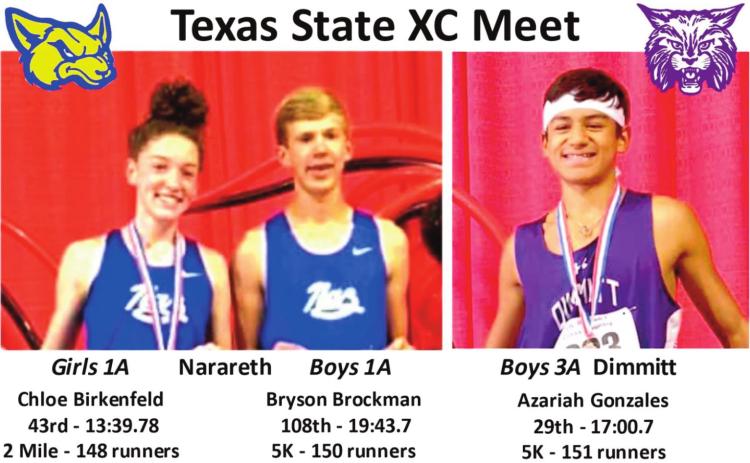 Naz, Dimmitt compete at state XC meet