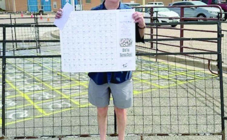 Congratulations to Jason Cantrell, who was the winner of the Cow Patty Bingo at the 2025 Castro County Fair/Harvest Days.