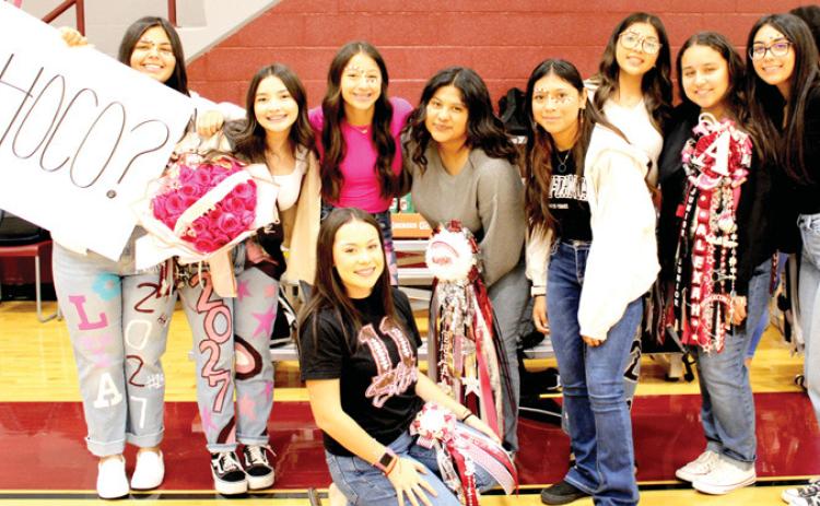Hart High School girls got into the Homecoming Spirit Days this past week.