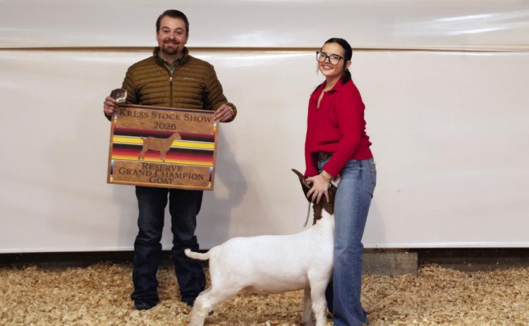 Reserve Grand Champion Goat - Ellie’Ann Byrne