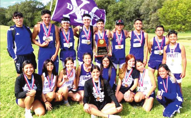 Dimmitt HS cross country qualify for regionals