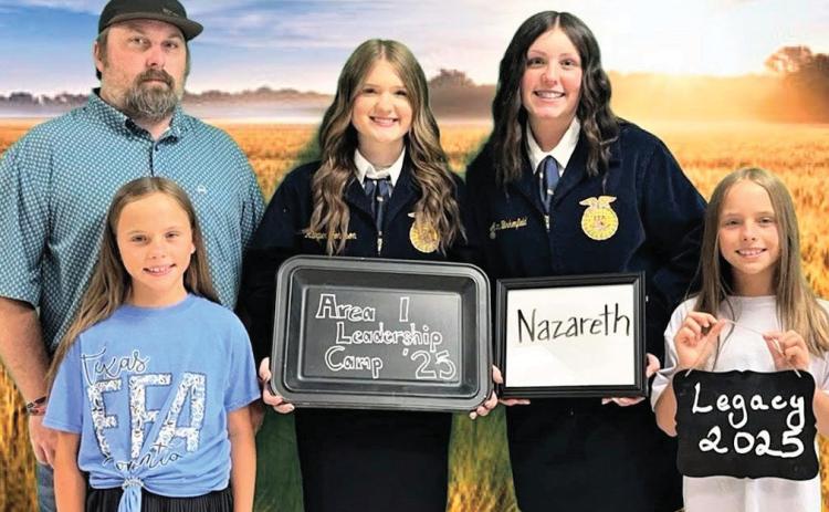 Nazareth Ag teacher and FFA sponsor Austin Heck