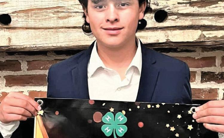Castro County 4-H Oliver Meador from Nazareth received the Gold Star Award for County at the Annual District 2 Gold Star Banquet. The Gold Star Award is the highest achievement award given by the Texas 4-H Youth Development Program and be awarded once in a member’s 4-H career.