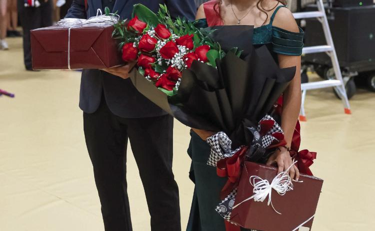Hereford High School crowned Pierce Valdez and Savanah Peña 2026 Homecoming King and Queen last week during Homecoming activities. (Courtesy photo)