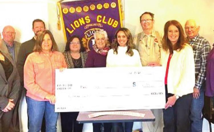 Lions Club Keeps Giving