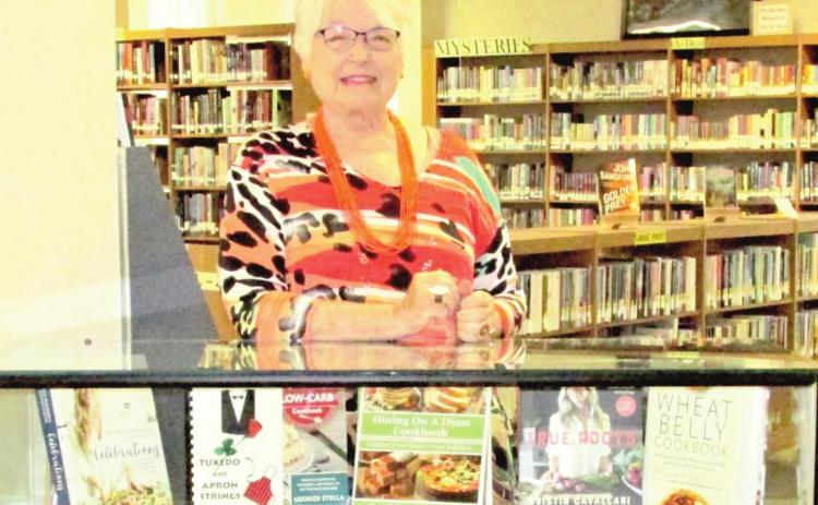 October Display of the Month: Mary Ruth Baird/cookbooks