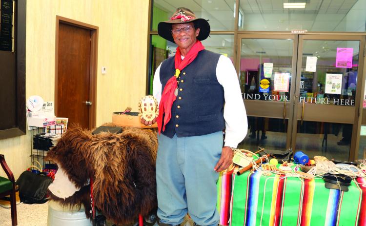Clifton Fifer’s representation of a Buffalo Soldier
