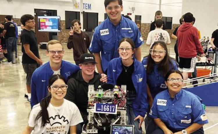 Naz robotics competes in first season competition