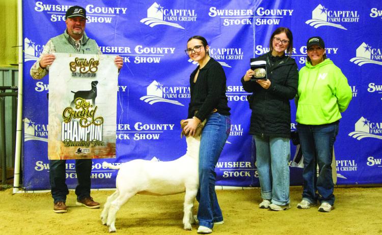 Reserve Grand Champion Breeding Doe - Ellie’Ann Byrne Courtesy Photo by Summer Davis Randol