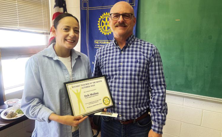 Rotary Teacher of the Month – Deb Molina
