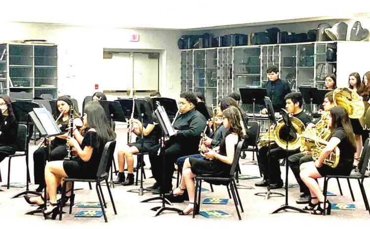 Dimmitt High School Band is directed by John Zalman.