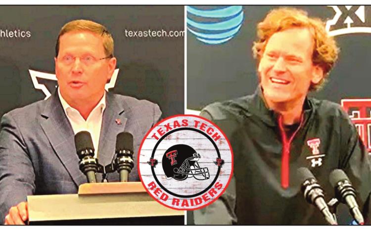 Texas Tech Athletic Director Kirby Hocutt announced the firing of head football coach Matt Wells following the Kansas football game. Sonny Cumbie, offensive coordinator for the Red Raiders was named interim coach as a search for a new head coach gets underway.