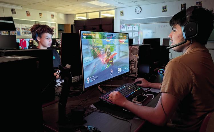 Hornet eSports Hornet eSports, a gaming team at Tulia High, competes online against schools from across the state, currently focusing on Fortnite and Apex. The team continues to improve each week and climb the standings.