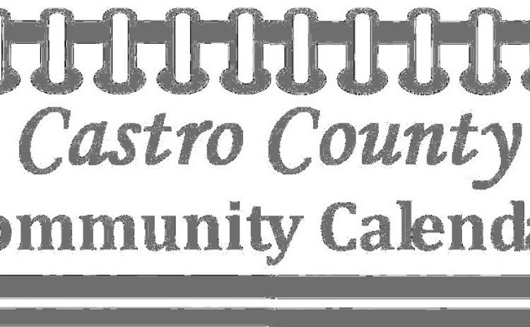 Castro County Community Calendar