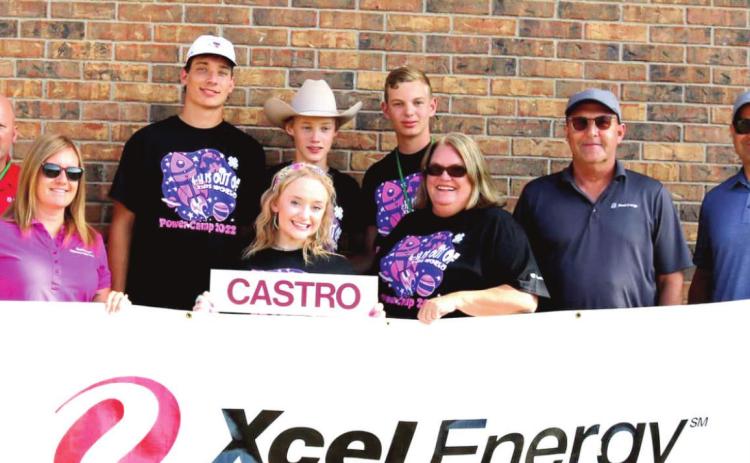 Castro County 4-H members Spencer Acker, Klancy Bruton, Brett Heitschmidt, Kaci Kleman and Miles Nelson attended the North Region 4-H Senior POWER Camp.