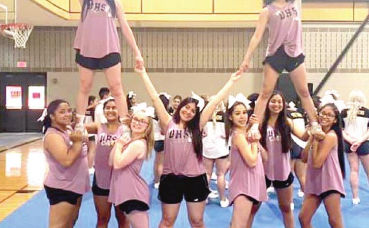 Dimmitt High School Cheerleaders