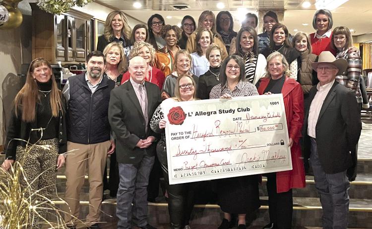 L’ALLEGRA HOSPITAL DONATION