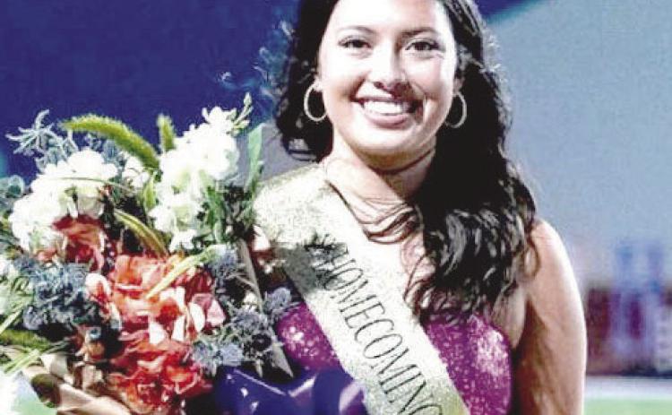 Dimmitt Homecoming Queen Braylynn Chavez.