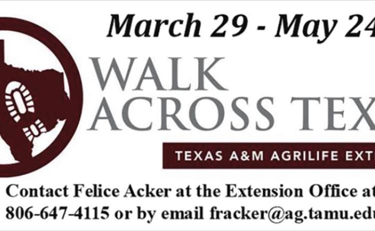 Time to Walk Across Texas into Healthy Habits