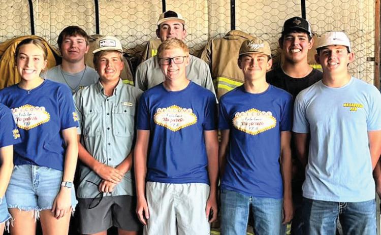 Nazareth Ag students assisted the Nazareth Volunteer Fire Department at the community fundraiser and open house for the NVFD new facility.