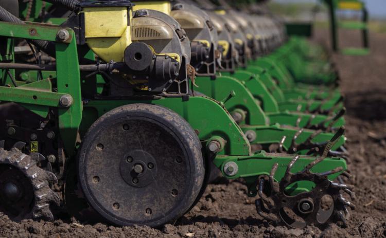 Tillers apply fertilizer in a farm field as rising input costs driven by global markets and energy prices put pressure on agricultural producers. (Michael Miller/Texas A&amp;M AgriLife )