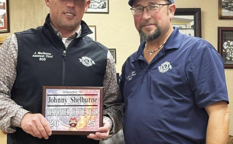 Johnny Shelburne- Responder of the Year
