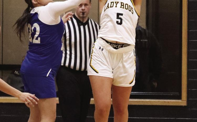 Addi Reed intercepts the pass
