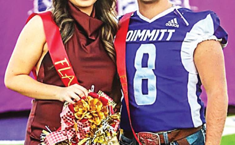 DHS Homecoming Flame Queen Braylynn Chavira and King Blake Howell.