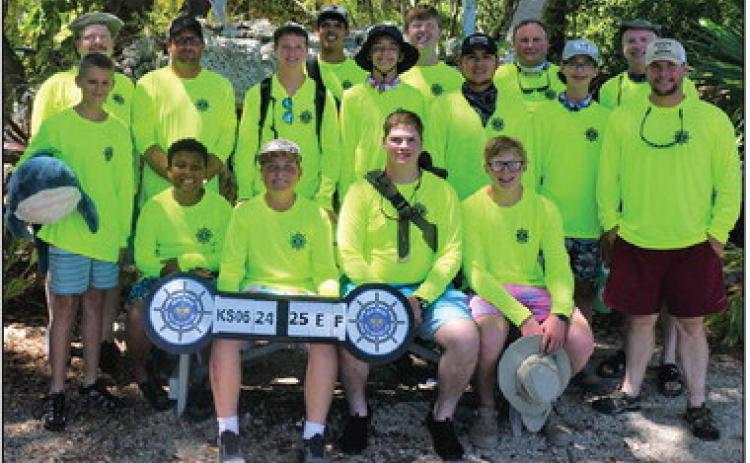 Naz Scouts set sail for Keys