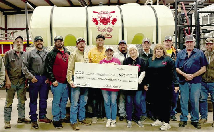 Pink Ladies Thank Community for Supporting
